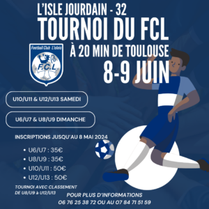 Lire la suite à propos de l’article TOURNOI DE JEUNES DU FCL